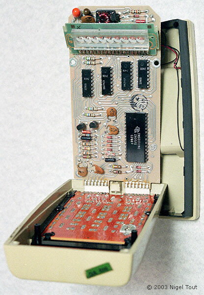TI 2500B Datamath circuit board