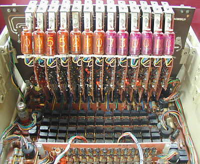 Anita MkVII inside with numbers displayed