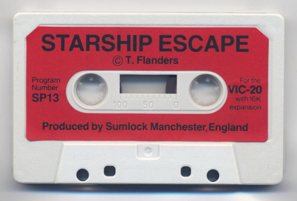 Sumlock Starship Escape cassette