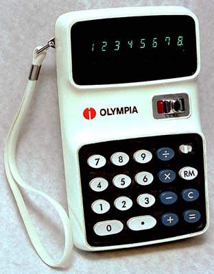 Olympia Olympia CX 31 rare 80s calculator 