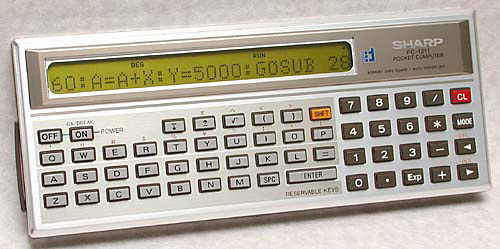 Sharp PC-1211/TRS80 PC-1
