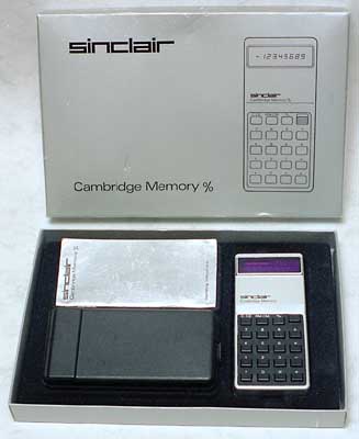 Cambridge Memory (%) (type 1) in box