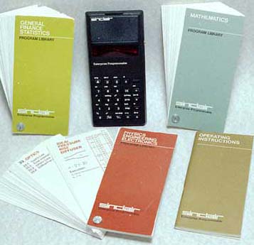 Sinclair Enterprise Programmable with manuals