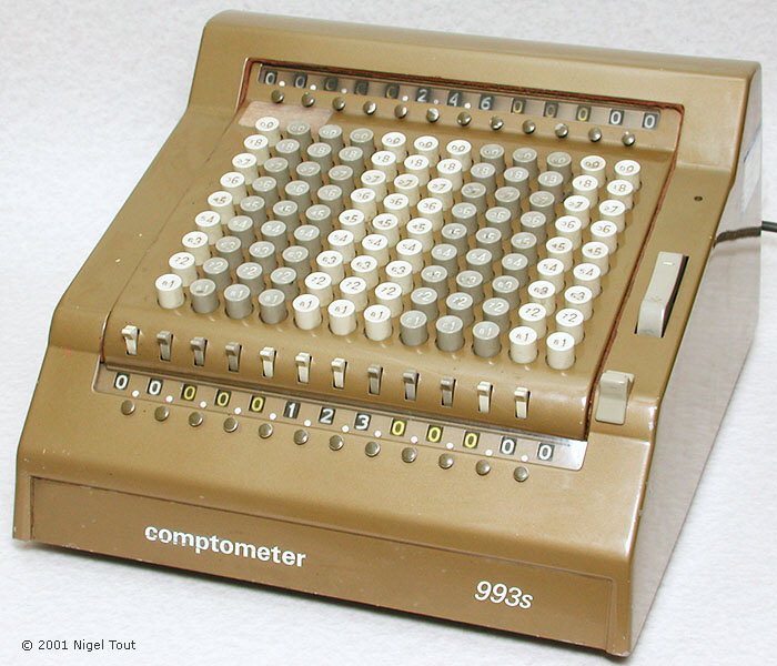 Sumlock 993s Comptometer