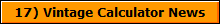 17) Vintage Calculator News