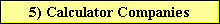 5) Calculator Companies