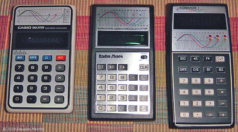 Biorhythm calculators