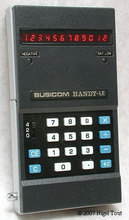 Busicom LE120A HANDY