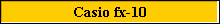 Casio fx-10
