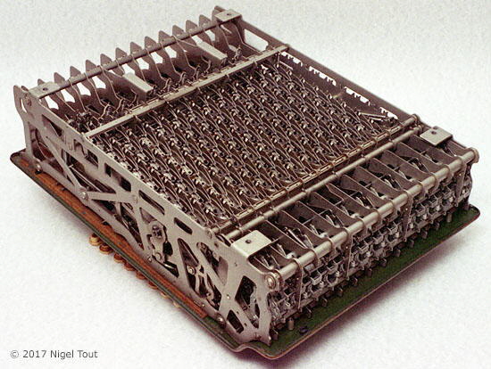 Inside Comptometer