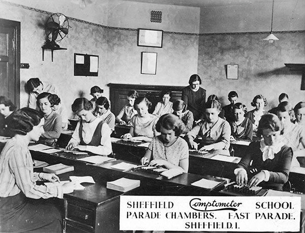 Comptometer School Sheffield