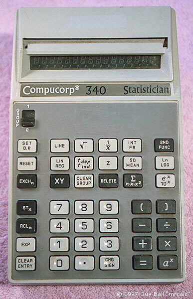 Compucorp 340 Statistician