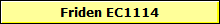 Friden EC1114