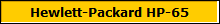 Hewlett-Packard HP-65