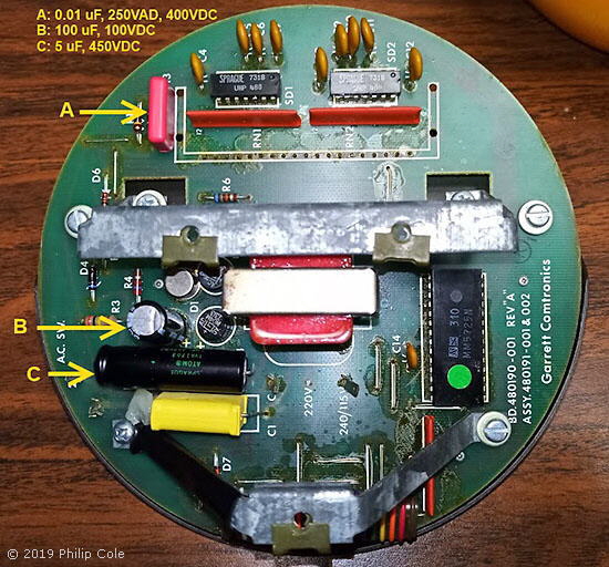 RCA 3C1010 circuit board