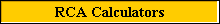 RCA Calculators