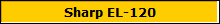 Sharp EL-120