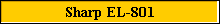 Sharp EL-801