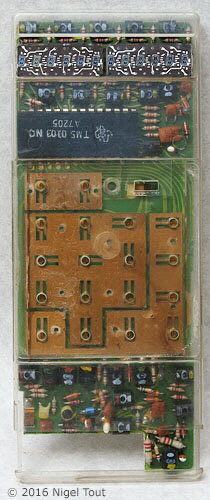 Sinclair Executive Circuit Board with key contacts