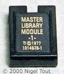 TI 58 Master Library Module