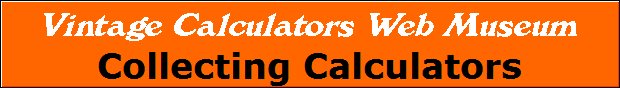 
Collecting Calculators
