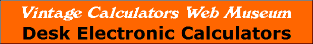 
Desk Electronic Calculators