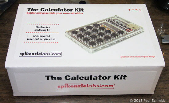 Calculator kit box