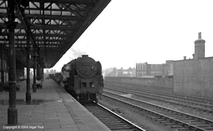 9F on freight train, Leicester Central 9F on freight train, Leicester Central