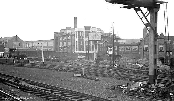 Leicester Central station, start of removal of signalling Leicester Central station, start of removal of signalling