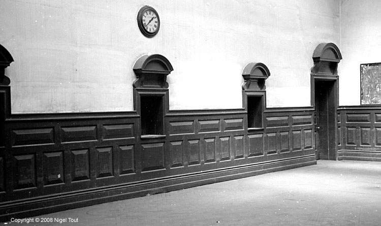 Leicester Central booking hall Leicester Central booking hall