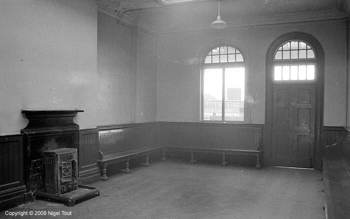 Leicester Central station waiting room, GCR Leicester Central station waiting room, GCR