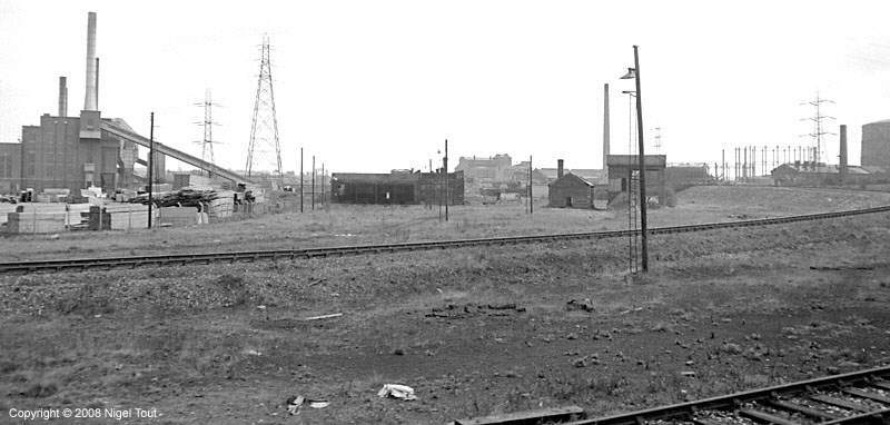 Leicester Central engine shed and chord line Leicester Central engine shed and chord line