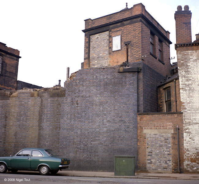 GCR Arkwright Street station, Nottingham, demolished