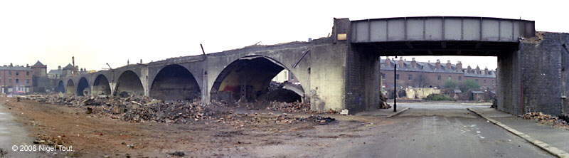 GCR Arkwright Street station, Nottingham, demolished