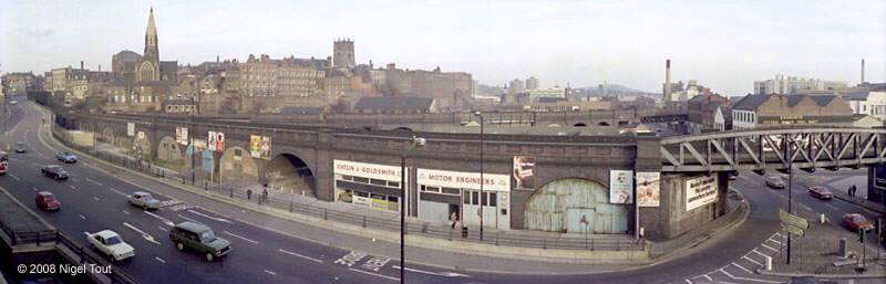 Weekday Cross viaduct, GCR, Nottingham