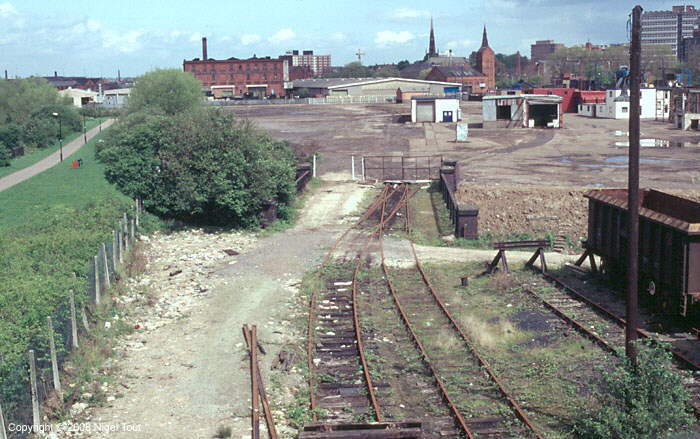 Vic Berry's yard cleared, Leicester Vic Berry's yard cleared, Leicester