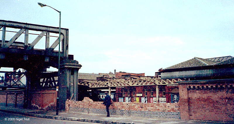 GCR bridge demolition, Nottingham