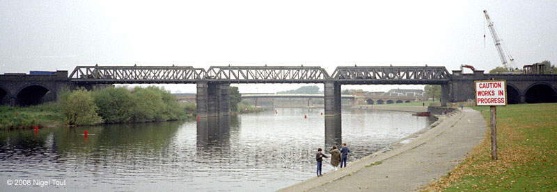 GCR River Trent bridge, demolition, Nottingham