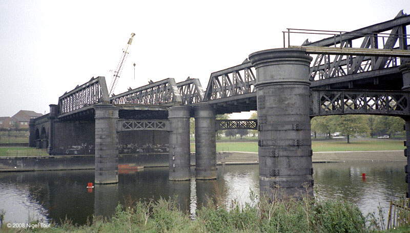 GCR River Trent bridge, demolition, Nottingham