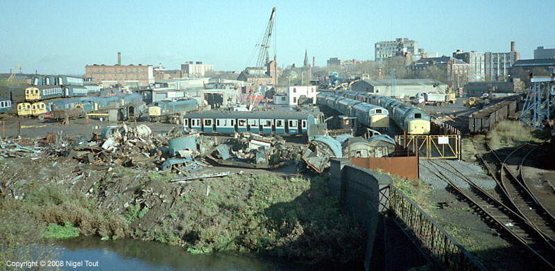 Vic Berry's scrapyard, GCR Leicester Vic Berry's scrapyard, GCR Leicester
