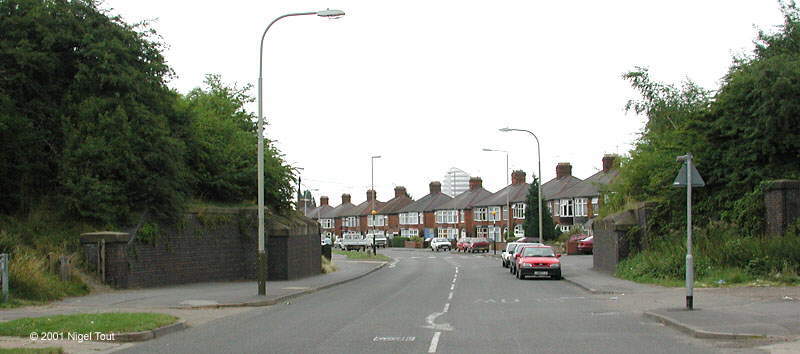 Remains of GCR bridge, Beaumont Leys Lane, Leicester
