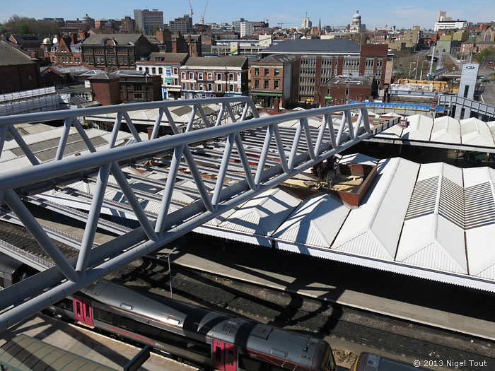 New bridge half way across