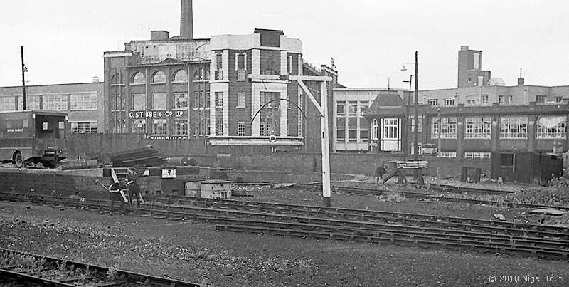 Leicester Central station, removing track of sidings Leicester Central station, removing track of sidings