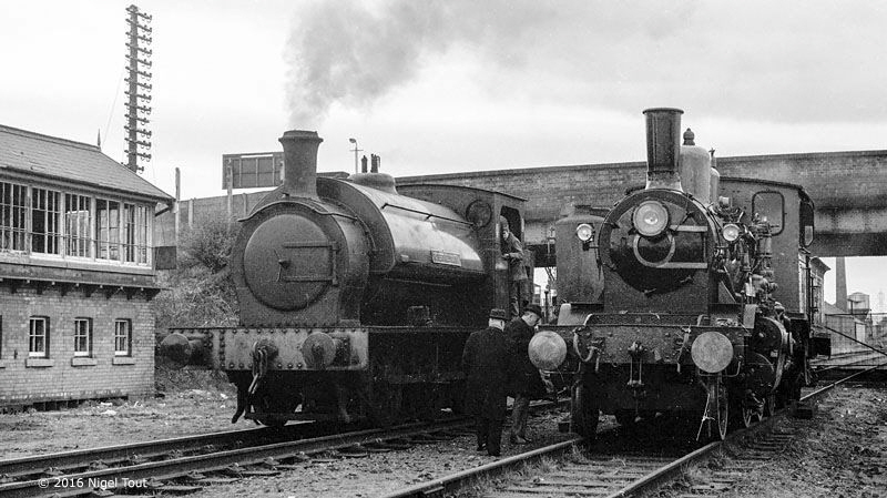 Loughborough Central, footplate-ride, King Haakon VII, 1973 Loughborough Central, footplate-ride, King Haakon VII, 1973