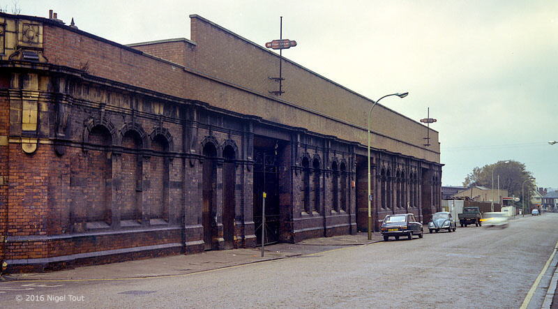 Leicester Central station front Leicester Central station front