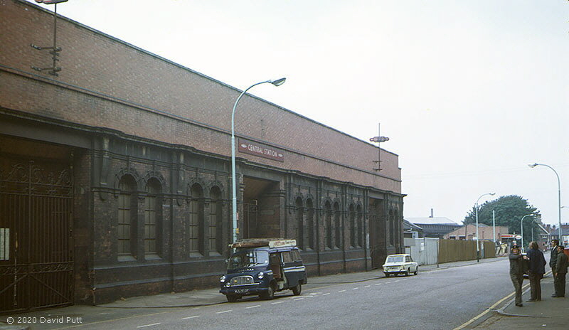 Leicester Central station sign preservation