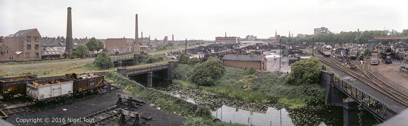 Leicester GCR goods yard panorama