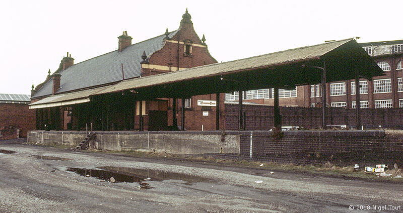 Leicester Central stationparcels dock
