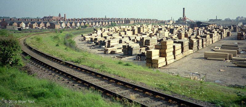 Leicester GCR loco shed area & chord