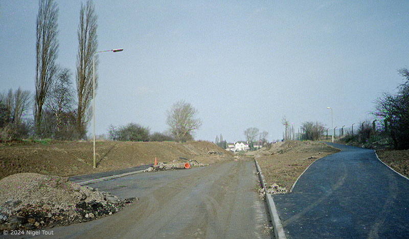 New access road to Leicester North station New access road to Leicester North station